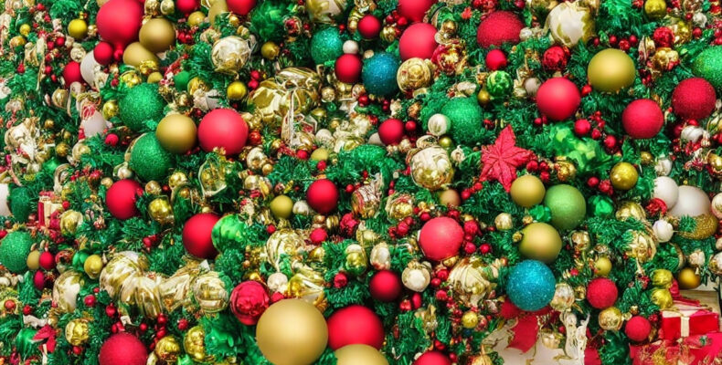 Skab julestemning med en smuk juleguirlande fra vidaXL